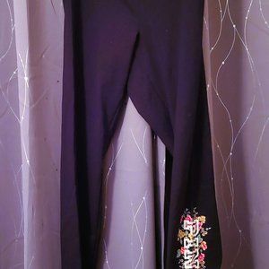 NWT PINK by VICTORIA SECRET HIGH WAIST FULL LENGTH BLACK LEGGINGS